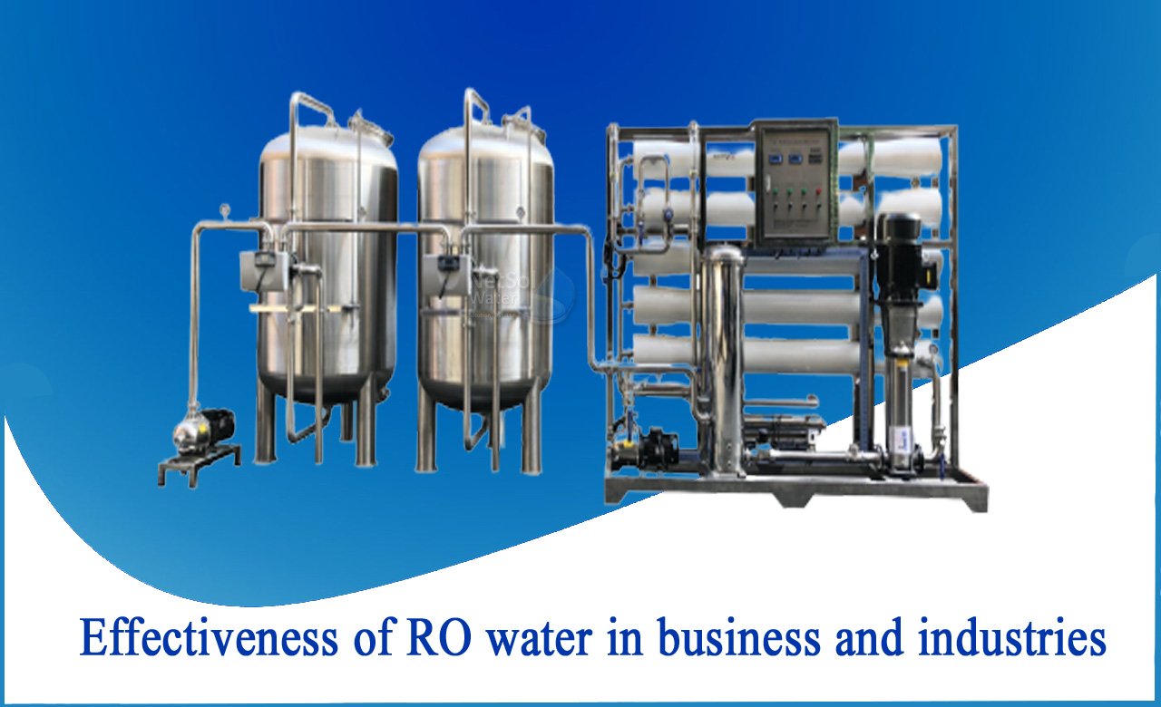 industrial applications of Reverse Osmosis, benefits of RO water, industrial Reverse Osmosis system